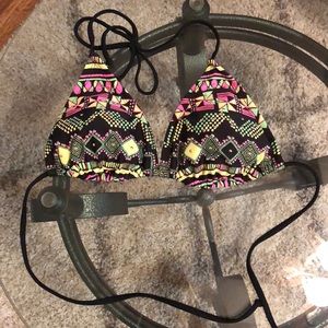 Retro Target Swim Top